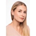 Troli Madingi apvalūs plieniniai auskarai Troli Madingi apvalūs plieniniai auskarai