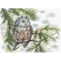 Beldizart Cross stitch kit "Little owl" 20x15 cm SANS-73 Beldizart Cross stitch kit "Little owl" 20x15 cm SANS-73