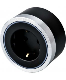 Viking Technology Viking socket module A40, socket 230 V, silver-black