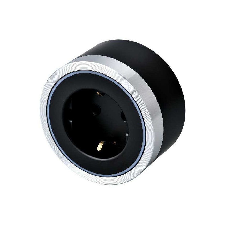Viking Technology Viking socket module A40, socket 230 V, silver-black