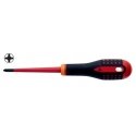 Bahco Insulated screwdriver ERGO™ SLIM Phillips PH1x80mm 1000V VDE Bahco Insulated screwdriver ERGO™ SLIM Phillips PH1x80mm 1000V VDE