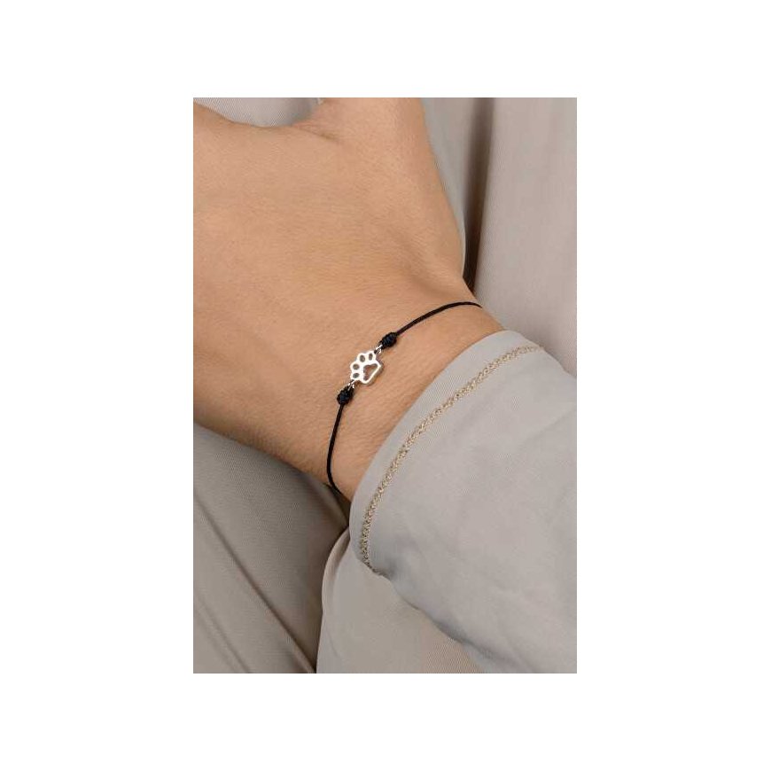 Brilio Silver Black Kabbalah Paw Bracelet BRC189WBC – 2