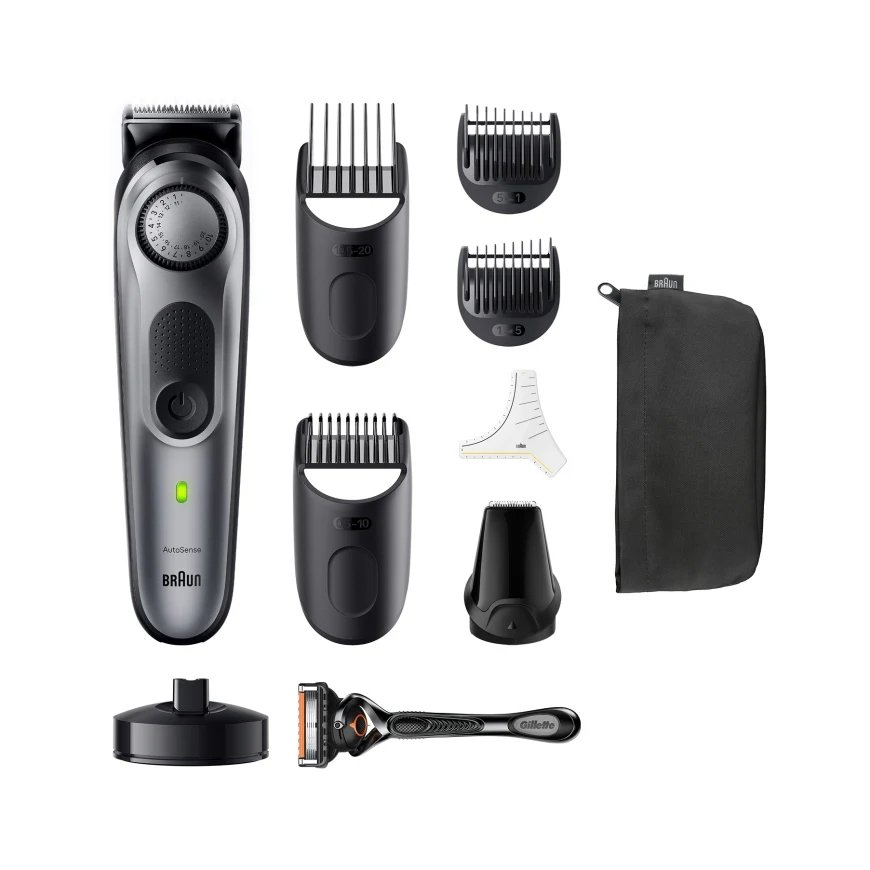 Braun BeardTrimmer 7 BT7420 beard trimmer Battery 40 2 cm Silver – 2