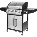 Teesa BBQ 5007 MASTER dujinis grilis - 5 degikliai - vieta cilindrui Teesa BBQ 5007 MASTER dujinis grilis - 5 degikliai - vieta cilindrui