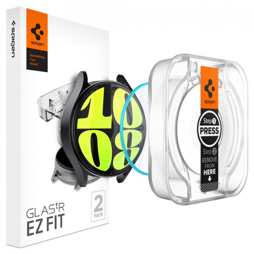 Spigen GLAS.tR EZ Fit Galaxy Watch 7 (44mm) Screen Protector 2PCS