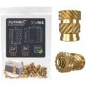 Ruthex M4 threaded insert – Rx-M4x8.1 - 50 pcs Ruthex M4 threaded insert – Rx-M4x8.1 - 50 pcs