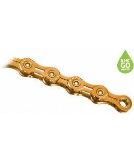 Chain KMC X11EL Ti-N Gold 11-speed 118-links Waxed