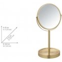 Wenko ALATA cosmetic mirror with magnification, Ø 17 cm Wenko ALATA cosmetic mirror with magnification, Ø 17 cm