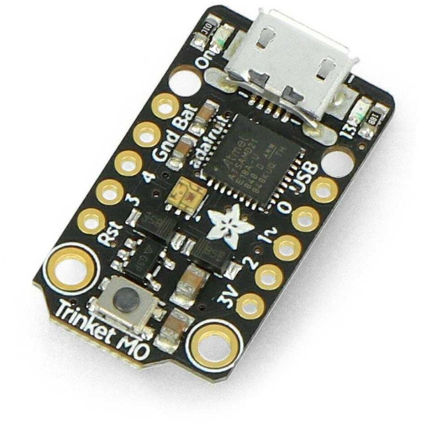 Trinket M0 mikrovaldiklis, CircuitPython ir Arduino IDE, Adafruit 3500