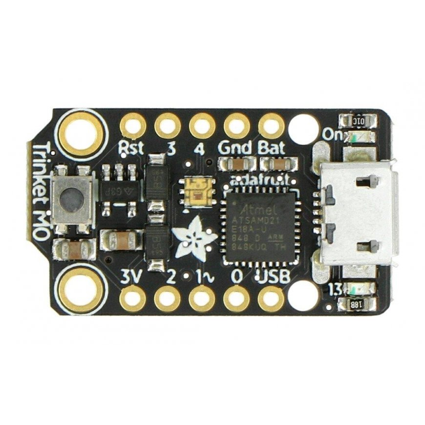 Trinket M0 mikro-ohjain, CircuitPython ja Arduino IDE, Adafruit 3500 – 2