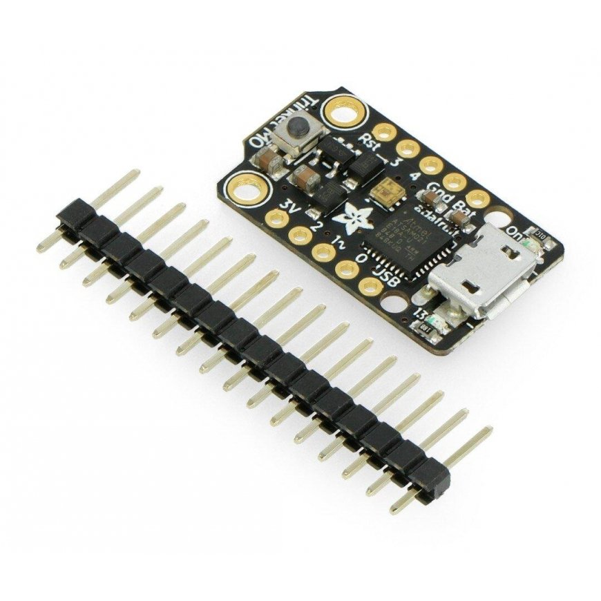 Trinket M0 mikro-ohjain, CircuitPython ja Arduino IDE, Adafruit 3500 – 4
