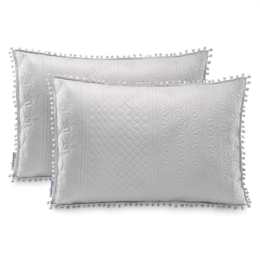 AmeliaHome Decorative pillowcase gray 50x70 – 2