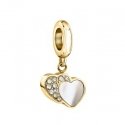 Morellato Delicate gold-plated pendant with hearts Drops SCZ1359 Morellato Delicate gold-plated pendant with hearts Drops SCZ1359