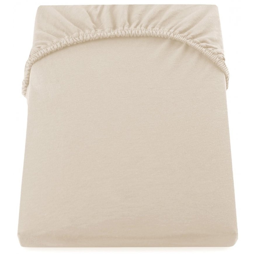 Bed sheet DecoKing Amber sand, 220x200 cm, with elastic – 4