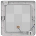 Emos LED luminaire RUBIC, square, 18W neutral baltas