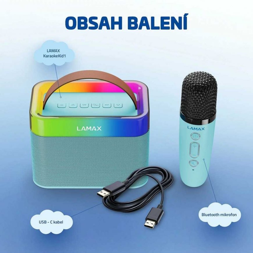 LAMAX KaraokeKid1 Blue – 4