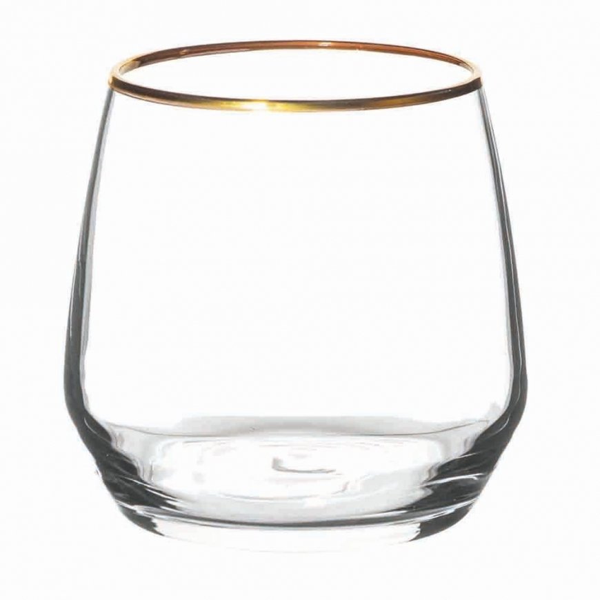 RUBY GOLD SET OF 6 GLASSES 370ML – 3