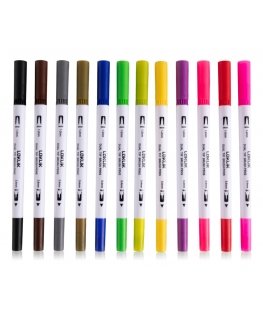LOKLiK SG-KZJPJ-0001-US-L-B2B marker 1 pc(s) Brush tip Assorted colours