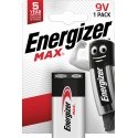 Energizer Max – 9V Ühekordne patarei Aluseline Energizer Max – 9V Ühekordne patarei Aluseline
