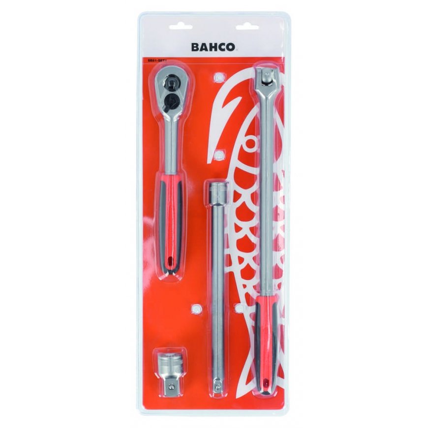 Įrankių komplektas Bahco SB81-SET1 1/2'' 4 vnt. – 2