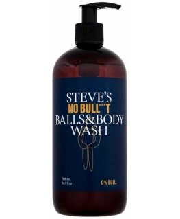 Steve's Dušo želė intymioms vietoms ir visam kūnui No Bull***t (Balls & Kūno prausiklis) 100 ml