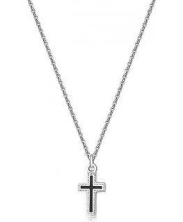 Sagapo Steel miesten kaulakoru Charisma Crossilla SHS01
