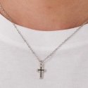 Sagapo Plieninis vyriškas karoliai su Charisma kryžiumi SHS01 Sagapo Plieninis vyriškas karoliai su Charisma kryžiumi SHS01