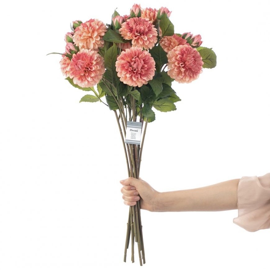 AmeliaHome Artificial flower AH PEONY ROSE 10 pcs.