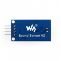 Waveshare sound sensor 3.3V ~ 5.3V 50Hz ~ 20KHz 52dB Waveshare sound sensor 3.3V ~ 5.3V 50Hz ~ 20KHz 52dB
