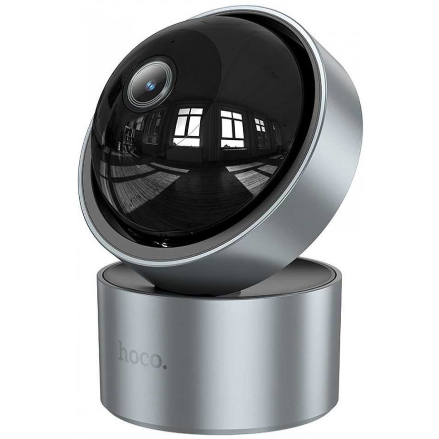 HOCO indoor camera adjustable in two planes with night mode Full HD D5 silver – 5