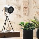 Table lamp Atmosphera Action Tripod Black polystyrene 25 W 220-240 V 16 x 18 x 45 cm Table lamp Atmosphera Action Tripod Black polystyrene 25 W 220-240 V 16 x 18 x 45 cm