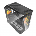Darkflash DY470 kompiuterio dėklas (juodas) + 4 ventiliatoriai + GPU laikiklis Darkflash DY470 kompiuterio dėklas (juodas) + 4 ventiliatoriai + GPU laikiklis