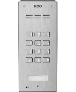 ACO FAM-P-ZSACC NT surface panel with key scanning combination lock