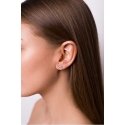 Brilio Silver Shiny silver infinity earrings GOLD050 Brilio Silver Shiny silver infinity earrings GOLD050