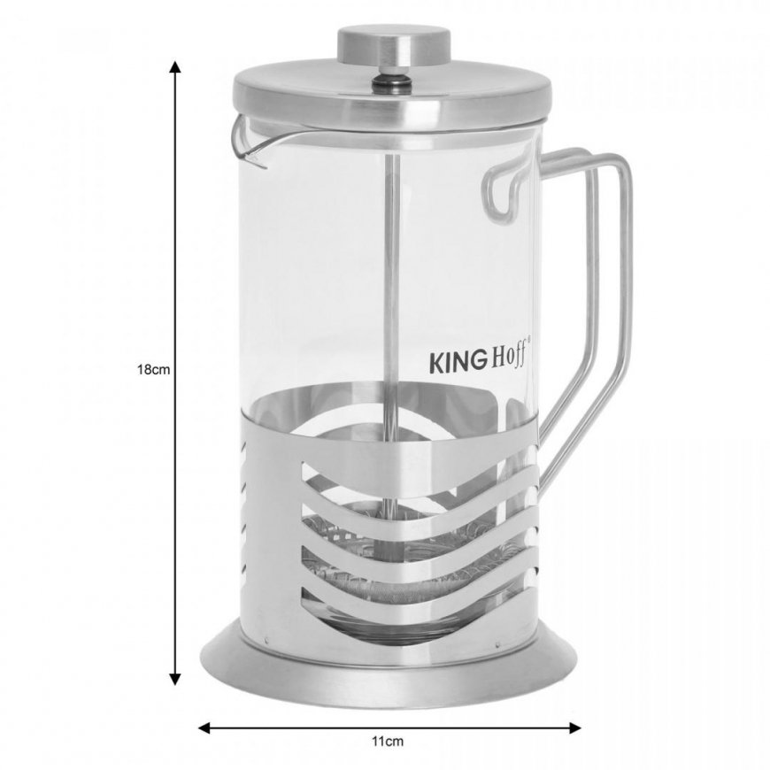 King Hoff TEA FILLER FRENCH PRESS 600ML KINGHOFF KH-4834 – 3