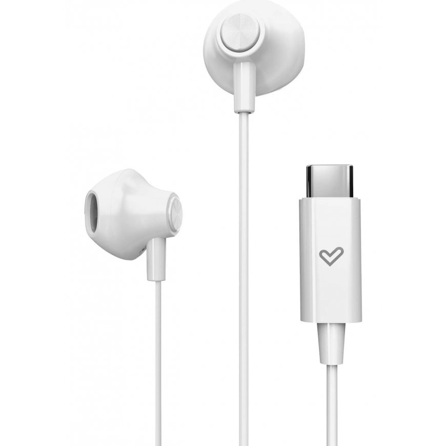 Energy Sistem EasyPods Austiņas Vadu Ausīs Mūzika / ikdiena USB Veids-C Balts