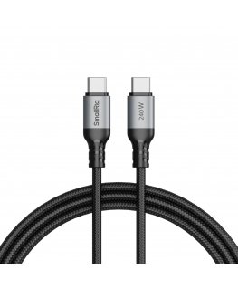 SmallRig 4908 USB-kaapeli USB 2.0 USB C musta, Harmaa
