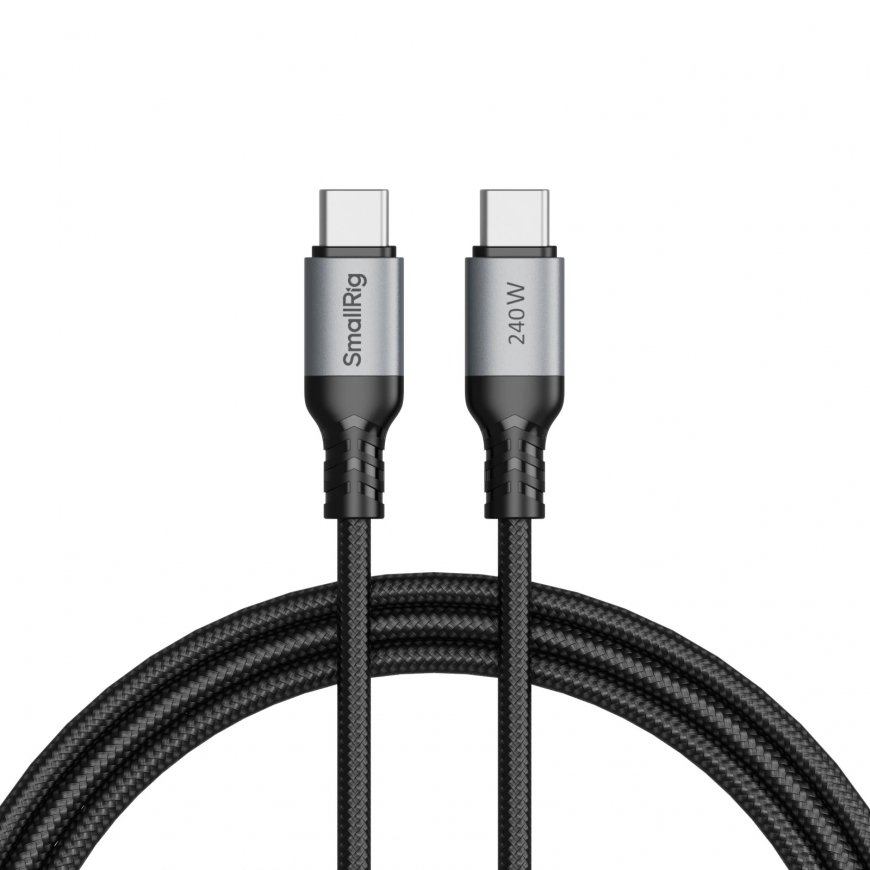 SmallRig 4908 USB kabelis USB 2.0 USB C Juoda, Pilka