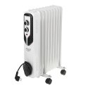 Adler AD 7816 electric space heater Outdoor White 2000 W Oil electric space heater Adler AD 7816 electric space heater Outdoor White 2000 W Oil electric space heater
