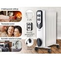 Adler AD 7816 electric space heater Outdoor White 2000 W Oil electric space heater Adler AD 7816 electric space heater Outdoor White 2000 W Oil electric space heater
