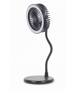 Gembird TA-WPC10-LEDFAN-01 kodinpuhallin musta