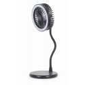 Gembird TA-WPC10-LEDFAN-01 вентилятор Черный