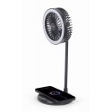 Gembird TA-WPC10-LEDFAN-01 вентилятор Черный