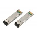 Extralink SFP Module SFP WDM 1.25G 1310/1550nm Single mode, 20km, LC, DOM, Pair, dedicated for HP/Ar Extralink SFP Module SFP WDM 1.25G 1310/1550nm Single mode, 20km, LC, DOM, Pair, dedicated for HP/Ar