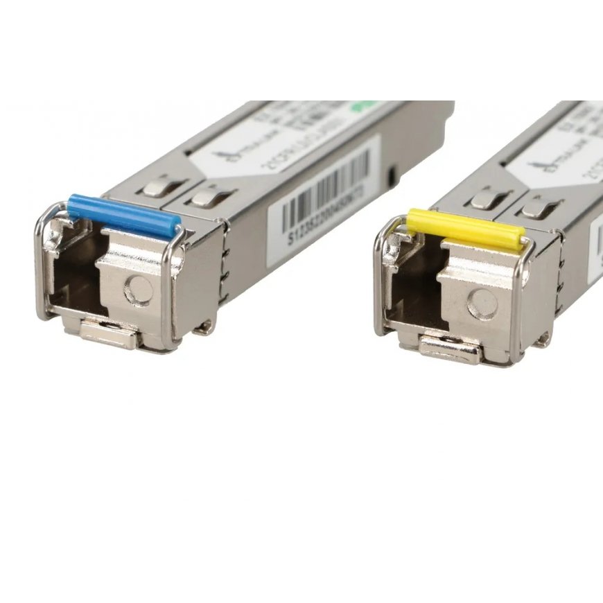 Extralink SFP Module SFP WDM 1.25G 1310/1550nm Single mode, 20km, LC, DOM, Pair, dedicated for HP/Ar – 3