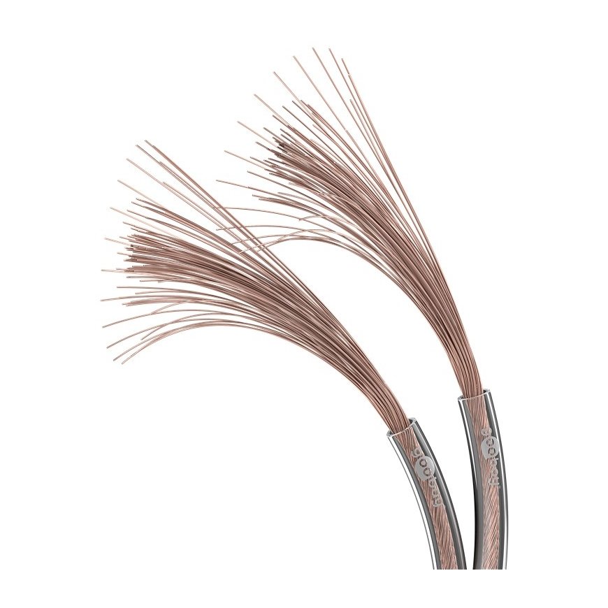 Goobay 67724 garso kabelis 25 m Permatomas – 2
