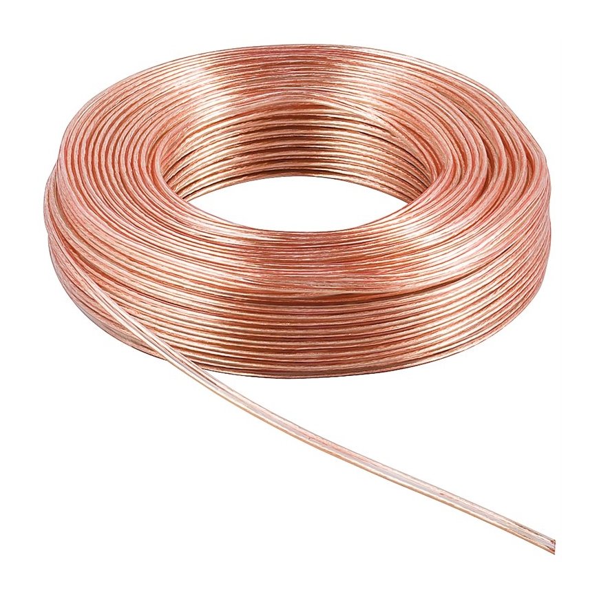 Goobay 67724 audiokaabel 25 m Läbipaistev – 4