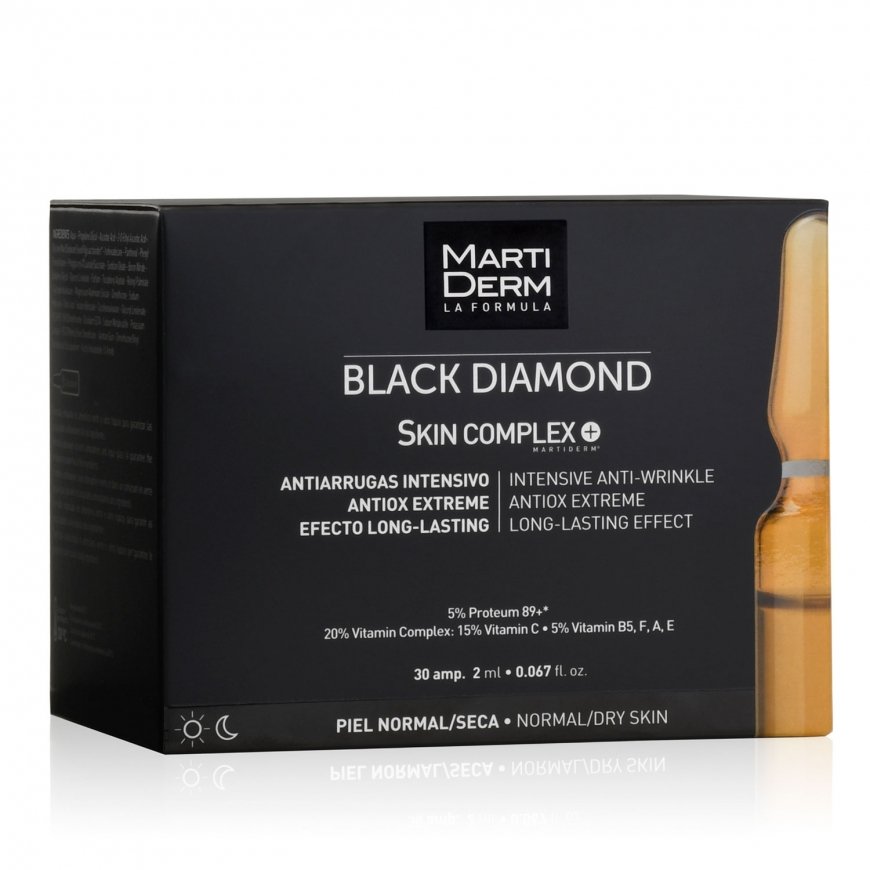 MartiDerm BLACK DIAMOND Skin Complex Advanced Sejas serums 60 ml – 2