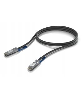 Ubiquiti UACC-DAC-QSFP28-1M InfiniBand ja kiudoptilised kaablid Must