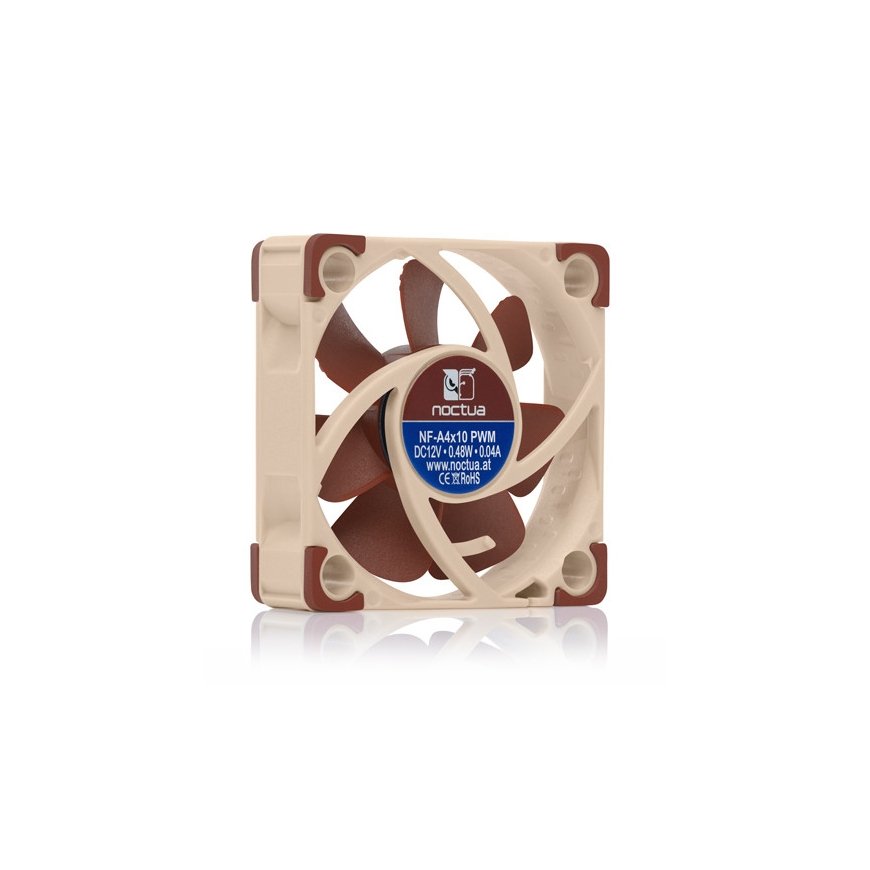 Noctua NF-A4X10 24V PWM computer cooling system Computer case Fan 4 cm Beige, Brown 1 pc(s) – 2